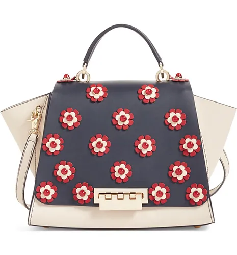 Eartha Soft Leather Top Handle Satchel