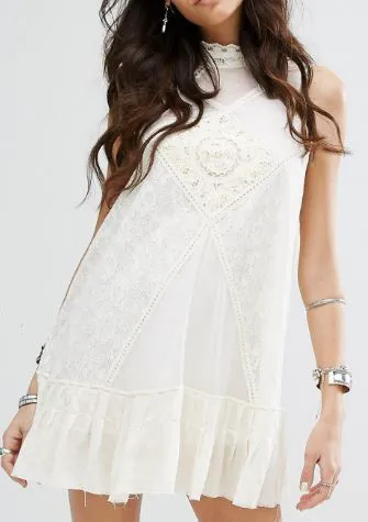 Free People One Angel Lace Dress