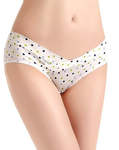 Women's Under Bump Maternity Panties Healthy Underwear 