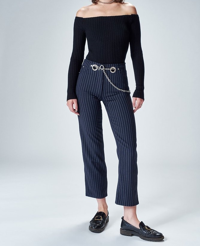 miaou pinstripe pants