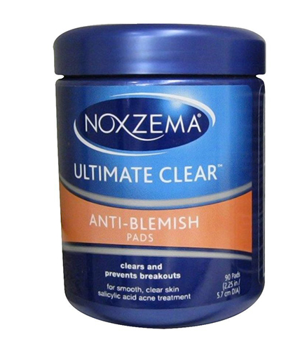 Noxzema Ult-Clear Anti-Blemish Pads 90 Count