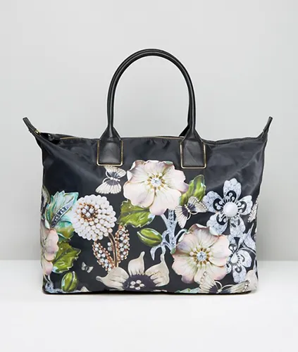 Ted Baker Gem Gardens Large Nylon Weekend Bag