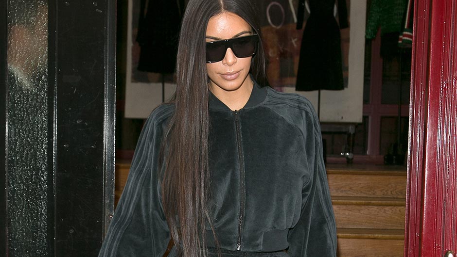 kim kardashian long hair