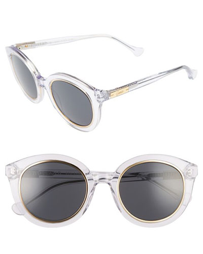 Holland 50mm Gradient Round Sunglasses