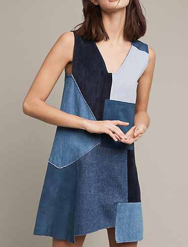 Patchwork Marten Dress