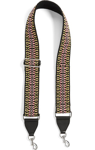 Rainbow Jacquard Guitar Bag Strap