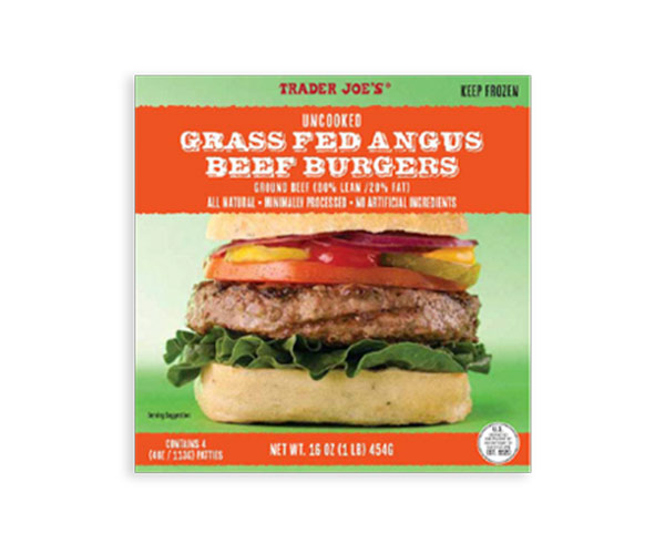 Grass Fed Angus Beef Burgers