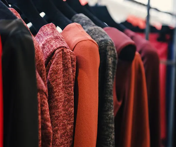 Buying Fast Fashion clothes rack