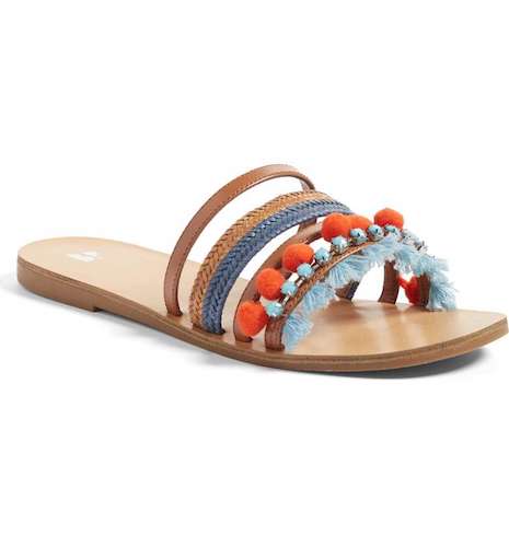 These Are Our Favorite Bright And Colorful Flat Sandals Under $50 ...