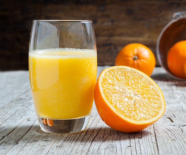 orange juice for gut health