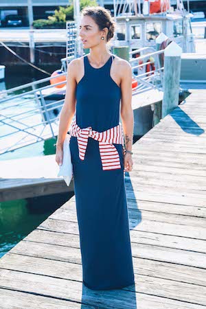 Red White and Blue Jess Ann Kirby Outfit