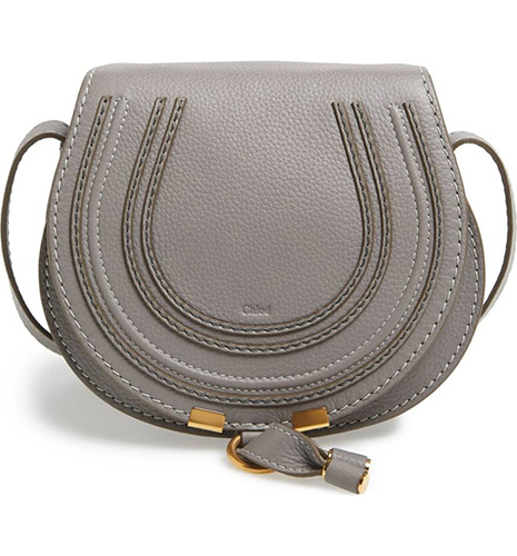 Chloé Mini Marcie Leather Crossbody Bag