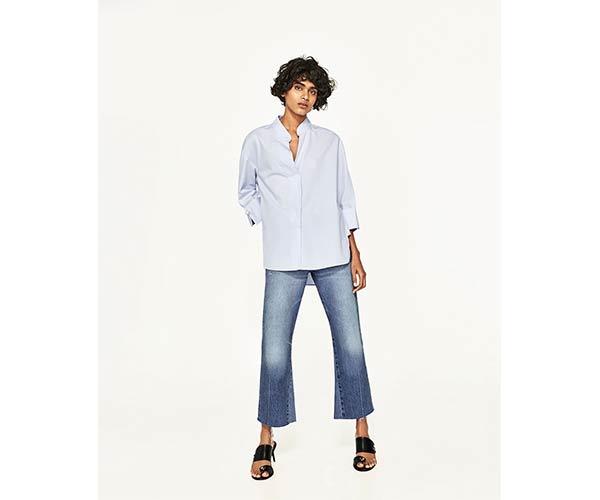 zara poplin shirt