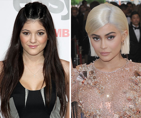 kylie jenner transformation