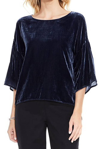 Velvet Is Still In For Fall–Treat Yourself To One Of Our Favorite Tops ...