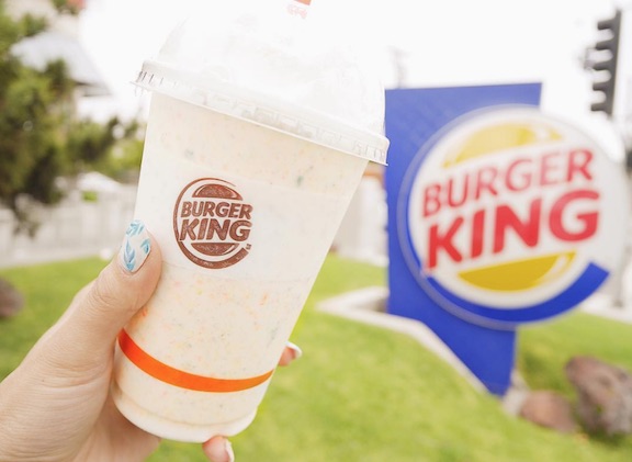 burger king cinnamon toast milkshake