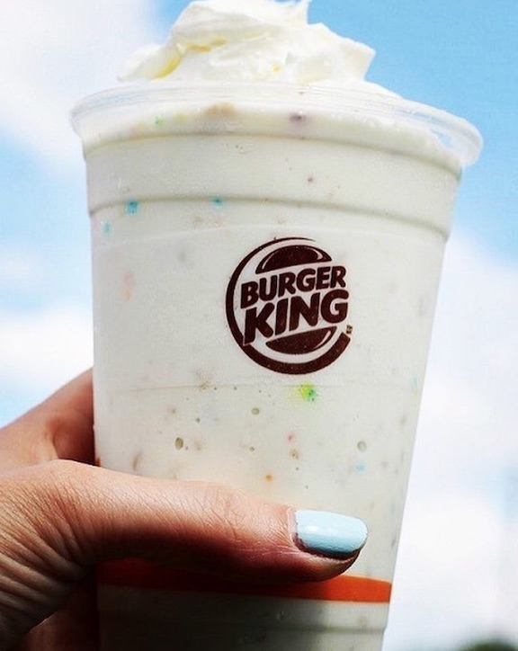 burger king cinnamon toast crunch shake