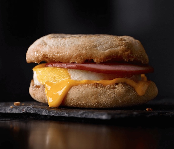 The truth about eggs on fast-food breakfast sandwiches