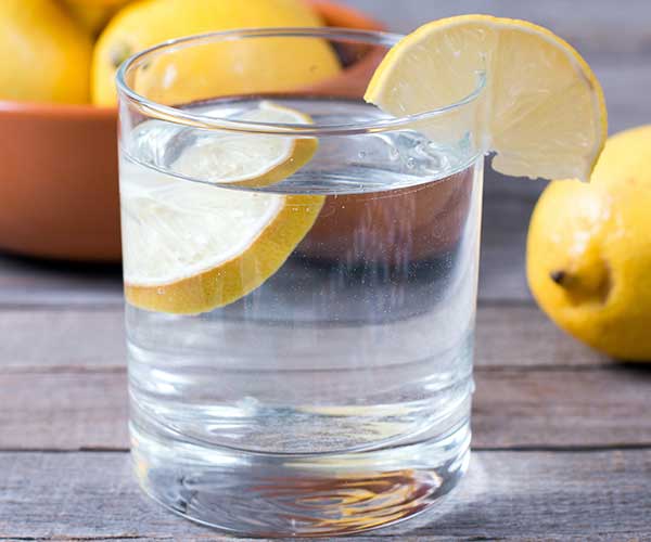 lemon water