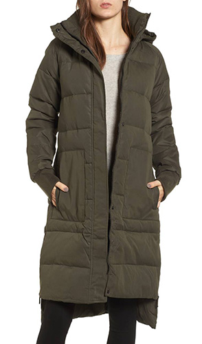 Down & Feather Fill Puffer Jacket