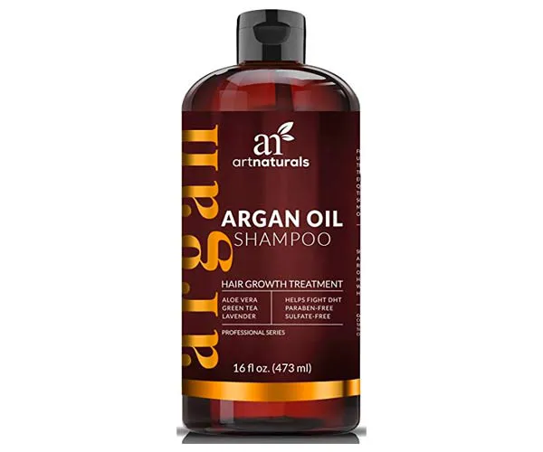 Art Naturals Organic Argan Oil Hair Loss Shampoo For Hair Regrowth natural thinning hair product 2