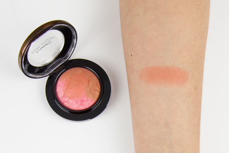 mac jade jagger mineralize blush perfect bronze swatches