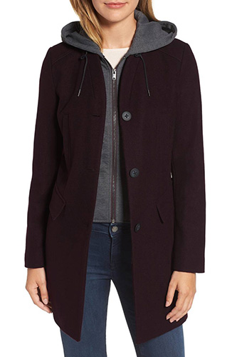 Roxanne Wool 2-in-1 Car Coat