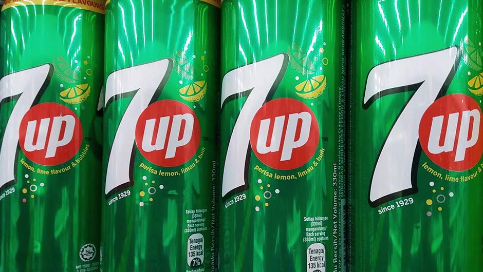 24 Canettes de Seven Up 24 x 33 CL - Grossiste boissons, boissons en gros  avec ClicMarket