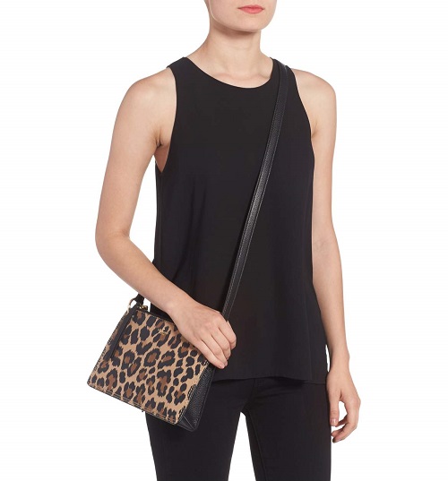 kate spade leopard print crossbody bag