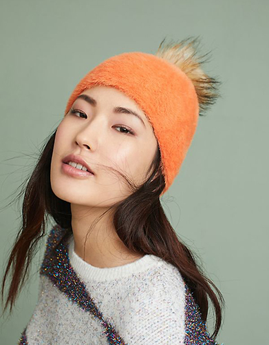 Cozy Pommed Beanie