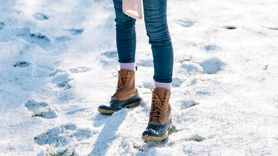 tumbled leather ll bean boots