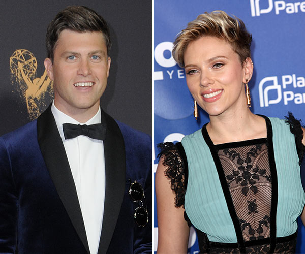 colin jost scarlett johannson