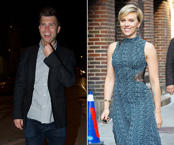 scarlett johansson and colin jost