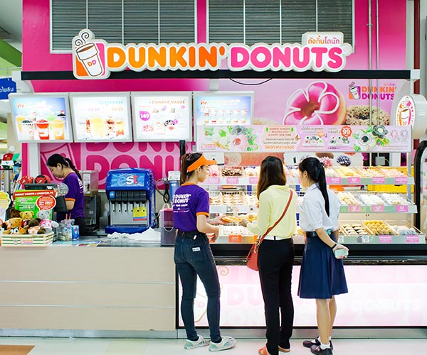 dunkin donuts menu change