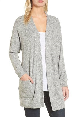 You Need This Cozy Fleece Cardigan On Sale At Nordstrom In Your ...