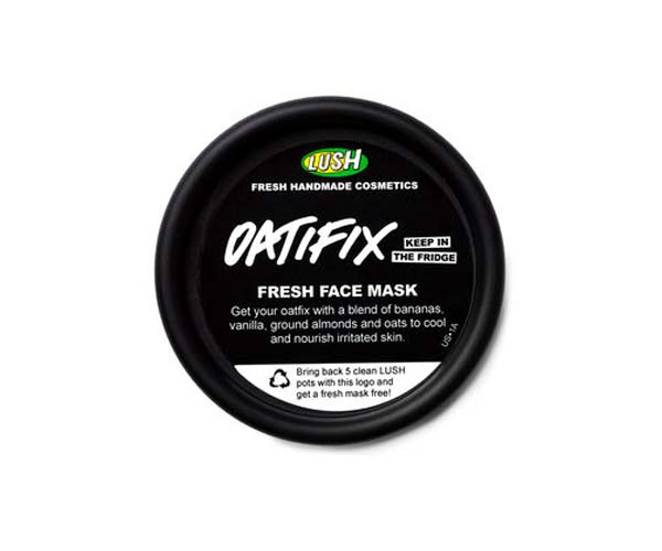 lush dry skin face mask