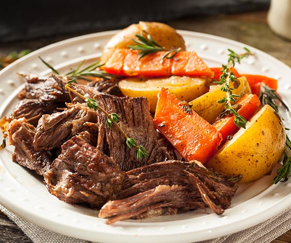 slow cooker pot roast