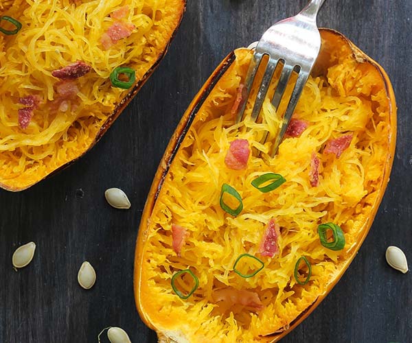 slow cooker spaghetti squash