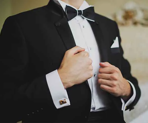 Man in a tux