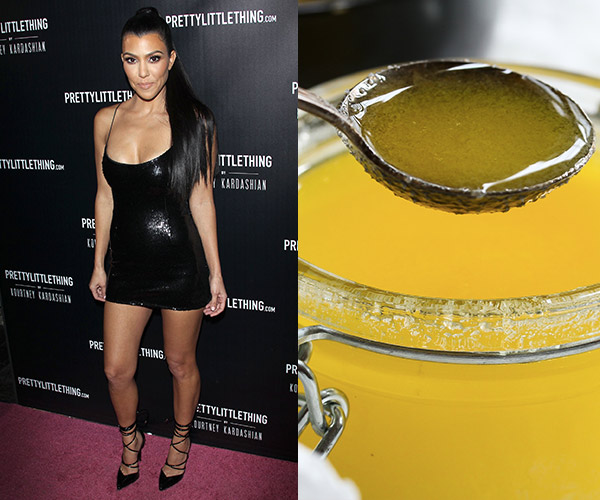 kourtney kardashian melted ghee