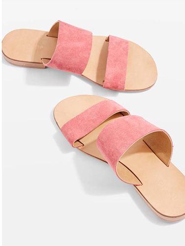 Happy Suede Sandal