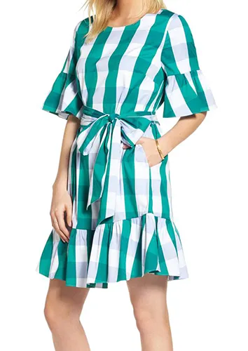 Ruffle & Bow Dress