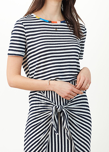 Splendid X Margherita Ciao Bella Striped Tee