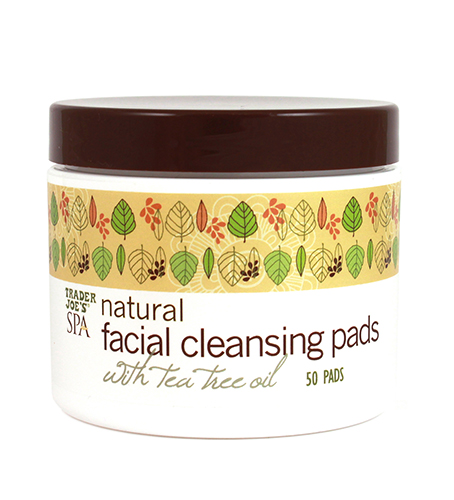 trader joes natural facial cleansing pads