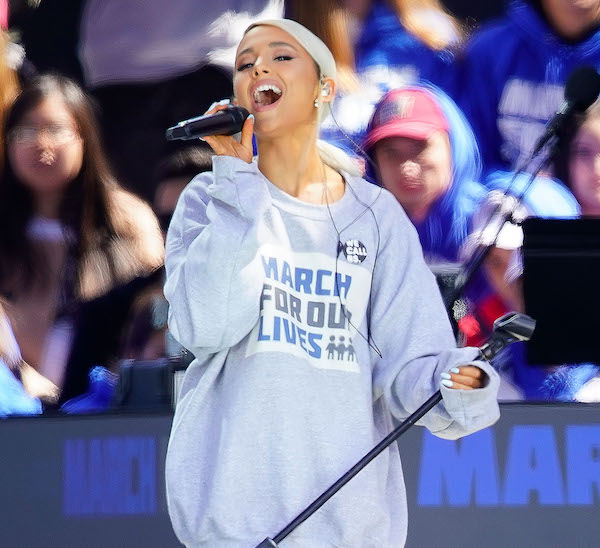 ariana grande march for our lives