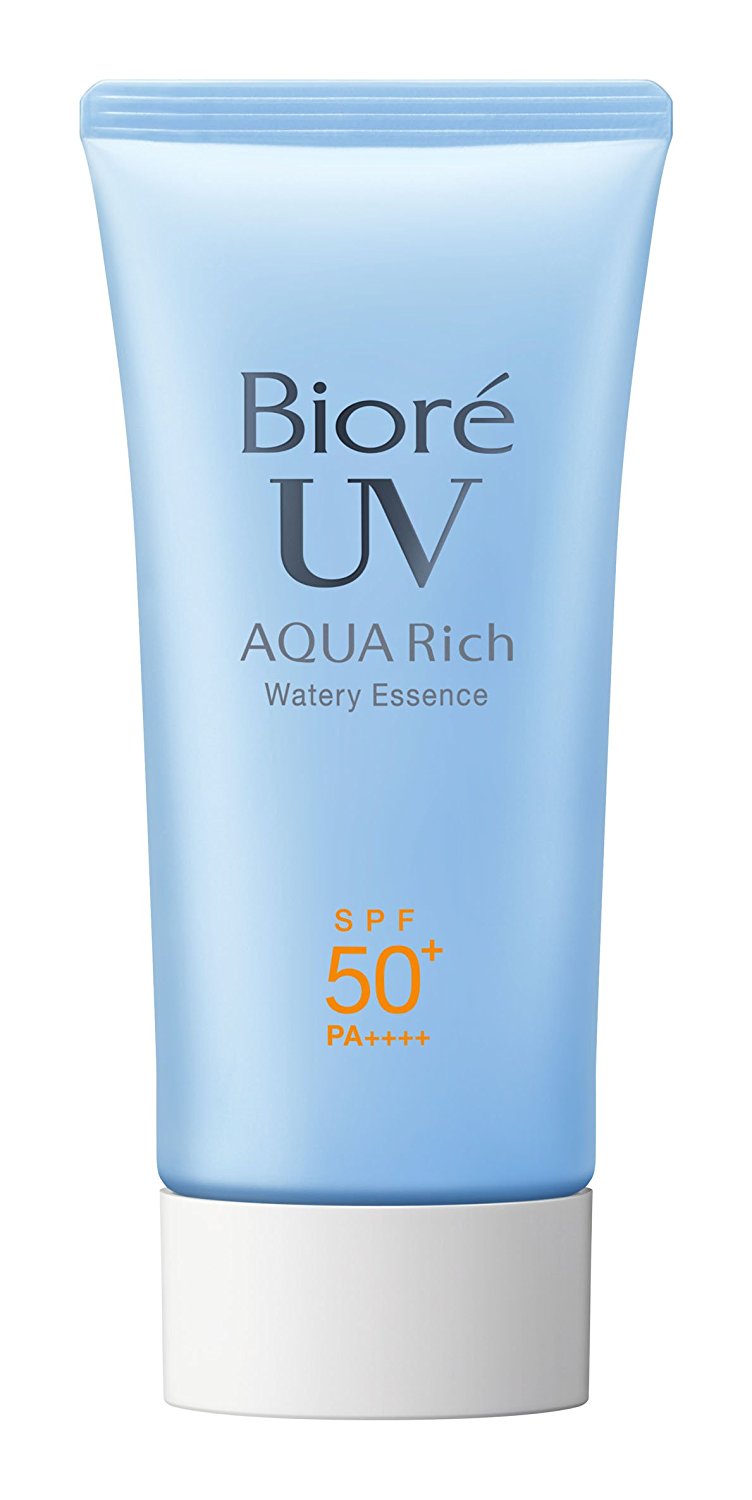 biore sarasara aqua rich watery essence sunscreen