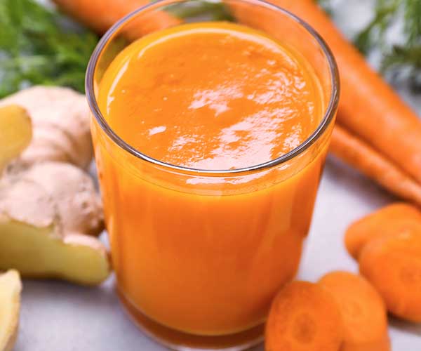 carrot and ginger smoothie