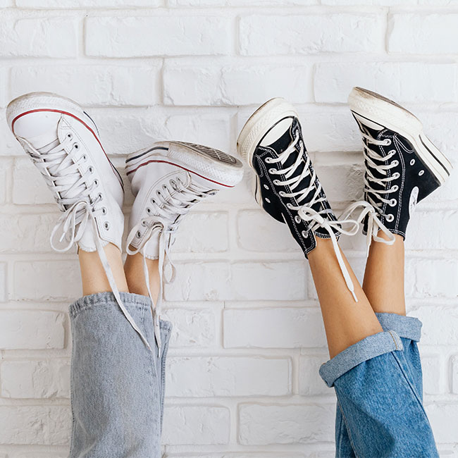 How Clean Your Converse & Look Brand New Instantly - SHEfinds