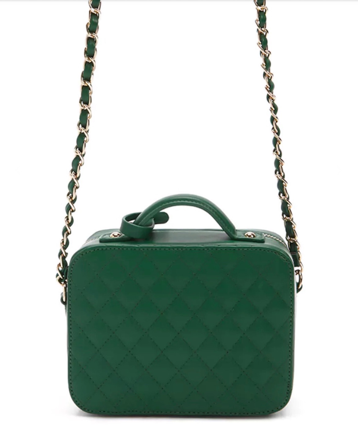 forever 21 green crossbody bag