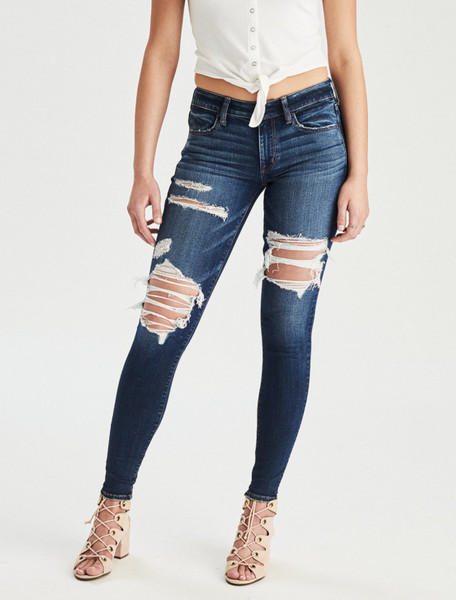 american eagle ripped jeans womens